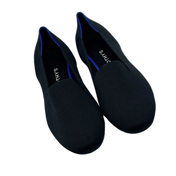 Rothy’s The Loafers Slip On Shoes Black Size W11 NWOB - Picture 5 of 11
